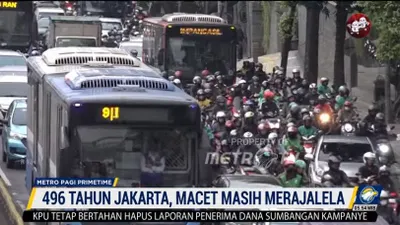 Illustrasi. Kemacetan di Jakarta