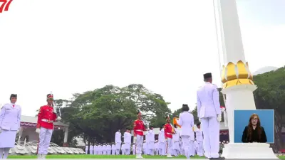 Tentunya semua masyarakat dapat ikut dalam upacara bendera Merah Putih yang akan dilaksanakan di Istana Negara pada 17 Agustus 2023.