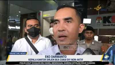 Eko Darmanto Kepala Kantor Dirjen Bea dan Cukai Provinsi Daerah Istimewa Yogyakarta (DIY) non-aktif