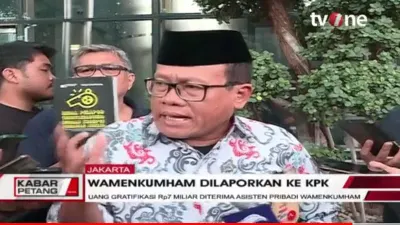 Ketua IPW Laporkan Wamenkumhamke KPK