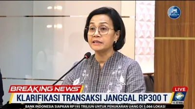 Menkeu Sri Mulyani