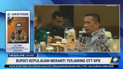 Bupati Kepulauan Meranti Muhammad Adil Terjaring OTT KPK