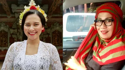Nursyah (kanan) merasa, segala perjuangannya yang ia lakukan dulu membuat nama anaknya menjadi sosok selebritis terkenal, tidak dihargai oleh Indah Permatasari (kiri).