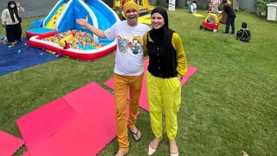 Foto IndraBekti dan Aldila Jelita