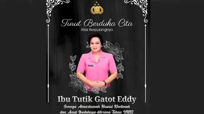 Istri Wakapolri meninggal dunia