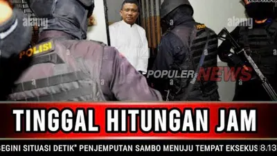 Densus 88 Jemput Ferdy Sambo Jelang Dieksekusi Mati Hari Ini, Benarkah Cek Faktanya
