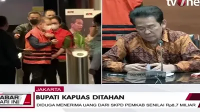 KPK Tahan Bupati Kapuas dan Istrinya