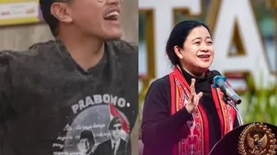 Kaesang Viral, Bertingkah Kocak Tampil Pakai Kaus Bergambar Prabowo Subianto, Malah Sentil Puan Maharani
