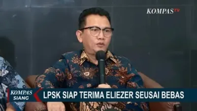 Edwin Partogi. LPSK ungkap tentang Richard Eliezer yang dengan Tangan Terbuka Diterima LPSK