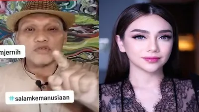 &nbsp;Kolase foto Celine Evangelista dan penganat perilaku yang mengkritiknya