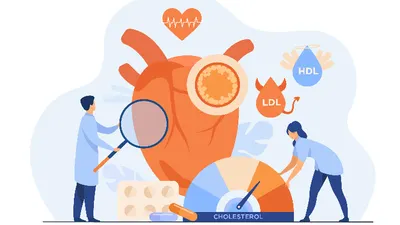 Ilustrasi kolesterol jahat