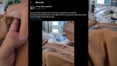 Kondisi David Ozora yang dikabarkan oleh Jonathan Latumahina