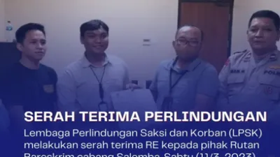 LPSK melakukan serah terima perlindungan Richard Eliezer kepada kepada pihak Rutan Bareskrim cabang Salemba.