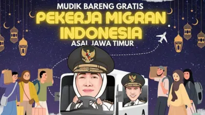 Terakhir HARI INI! Program Mudik Gratis Pemprov Jatim Bagi Pekerja Migran, Cek Jadwal dan Rutenya di SINI!