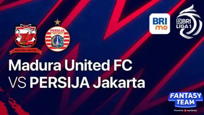 Madura United akan head to head dengan Persija Jakarta dalam pertandingan BRI Liga 1 hari ini, Minggu, 26 Februari 2023.