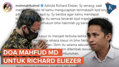 Mahfud MD bongkar fakta mengerikan sidang Bharada E