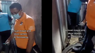 Viral penemuan mayat dicor di Tembalang, Semarang 