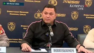 Direktur Reskrimum Polda Metro Jaya Kombes Hengki Haryadi 