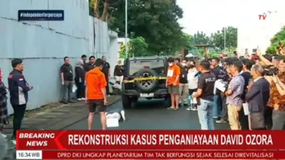 Ngakak! Netizen Komentari Aksi Selebrasi Mario Dandy Pada Rekonstruksi Dia yang Lakuin Gua yang Malu