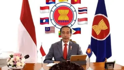 Presiden Jokowi di sidang KTT ASEAN 2023