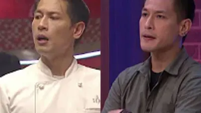 Gaya Chef Juna saat menjadi Juri acara masak
