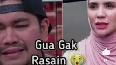 Indra Bekti dan Aldila: isu konflik soal uang kiriman Raffi Ahmad 