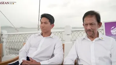 KTT ASEAN 2023 berhasil membuat Pangeran Brunei Darussalam, Abdul Mateen jatuh cinta dengan keindahan alam di Labuan Bajo.