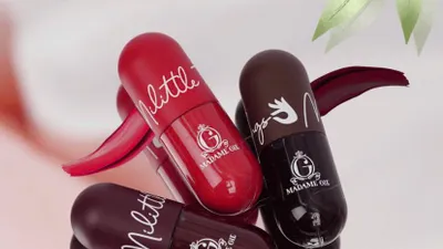Ilustrasi Lip Tint Lebaran 2023