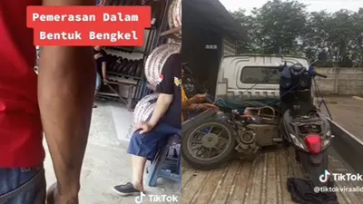 Sebuah bengkel diduga melakukan pemerasan