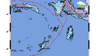 Gempa Bumi M 6,6 Guncang Maluku Tenggara, Tidak Berpotensi Tsunami