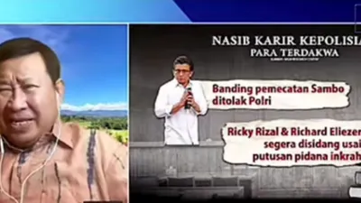 Ketar Ketir Dendam Sambo Pada Eliezer, Susno Duadji: Boro-Boro Kekuasaan, Teman pun Sudah Tidak Mengakui