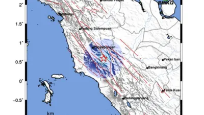 BREAKING NEWS! Gempa Bumi M 4,1 Guncang Rao, Pasaman, Sumatera Barat, Apa Penyebabnya?