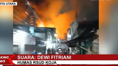 Potret Kebakaran Depo Pertamina Plumpang