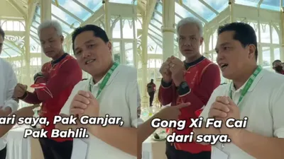 Anies Baswedan dan Ganjar Pranowo