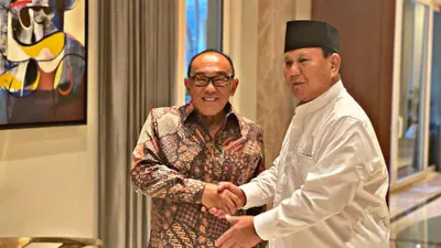 Prabowo Subianto dan Aburizal Bakrie 
