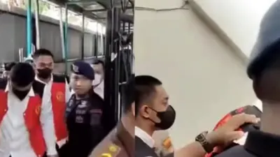 Mario Dandy di sidang perdananya