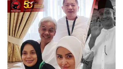Akun Twitter PDIP Potong Foto Anies Baswedan - Ganjar Pranowo saat di Tanah Suci, Netizen: Minder Satu Frame?