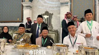 Anies Baswedan, Ustaz Yusuf Mansur dan ganjar Pranowo