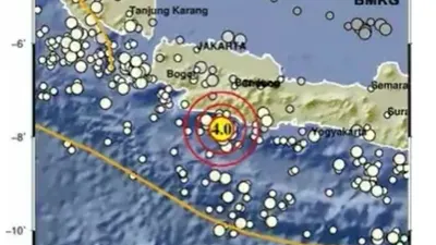 UPDATE BMKG: Gempa Bumi M 4,0 Kabupaten Bandung Jawa Barat Disebabkan oleh Aktivitas Sesar Ini 