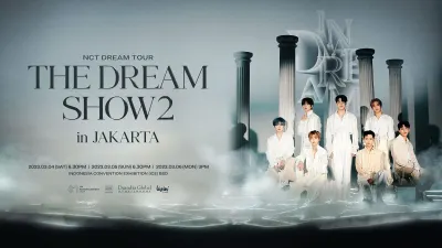 Poster NCT Dream Tour &lsquo;THE DREAM SHOW 2: In A DREAM&rsquo; in Jakarta 