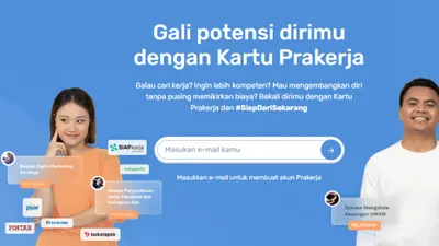 Ilustrasi saldo pelatihan Prakerja harus dihabiskan atau tidak.