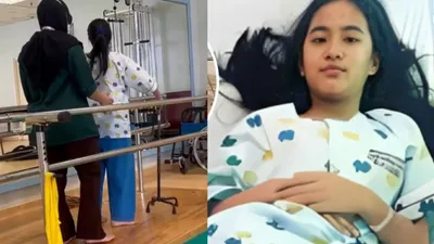 Artis Cilik, Puteri Rafasya Lumpuh Akibat Candaan Tarik Kursi oleh Temannya