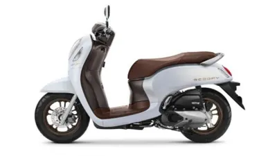 Honda Scoopy Prestige White