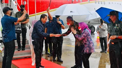 Resmikan Jalan Tol Semarang Demak, Presiden Jokowi Malah dapat Pesan Hangat dari Gubernur Jateng