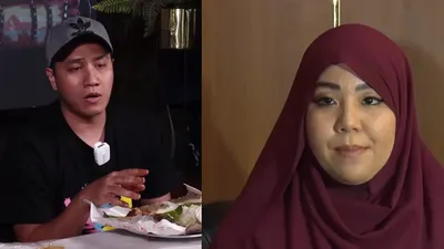 Ressa Herlambang dan wanita yang mengaku menjadi korban penipuannya