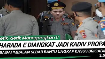Bharada E Diangkat Jadi Kadiv Propam, benarkah?