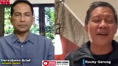 Rocky Gerung Tanggapi Soal Transaksi Janggal Rp349 Triliun