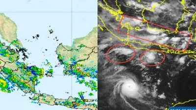 Waspada Siklon Herman Sebabkan Hujan Badai di Jawa