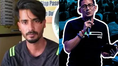 Sandiaga Uno Sentil Pria Viral Asal India yang Cintanya Ditolak, Malah Beri Tips  'Biar Fall In Lagi!'