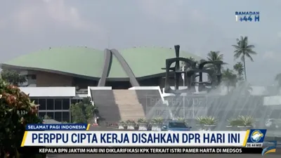 Perppu Cipta Kerja disahkan hari ini
